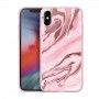Capa Laut Mineral Glass para iPhone XS / X - Rosa