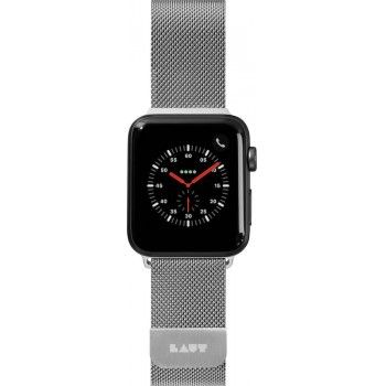 Bracelete para Apple Watch Laut Steel Loop 42 a 45 mm - Prateado
