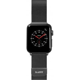 Bracelete para Apple Watch Laut Steel Loop 42 a 45 mm - Preto