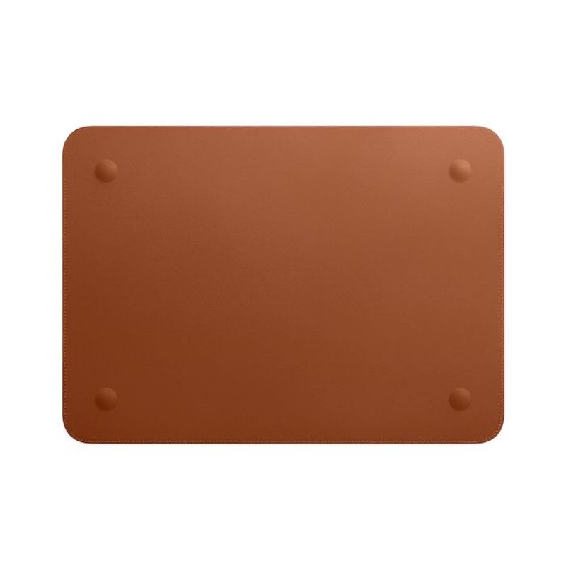 Pasta em pele para MacBook Air e MacBook Pro de 13 polegadas - Castanho-sela