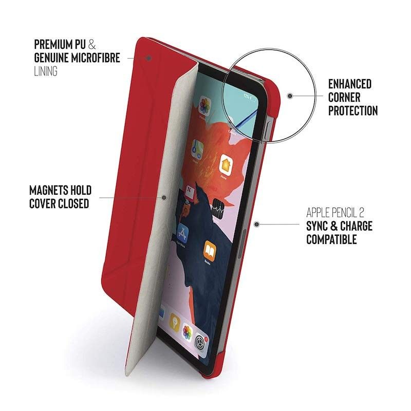 Capa para iPad Pro 11 Pipetto Origami - Vermelho