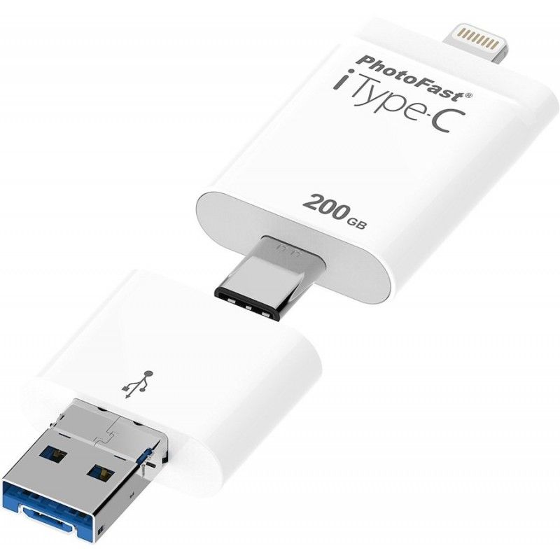 PhotoFast - iType-C & Ligtning to USB 3.0 (200 GB)