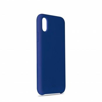Capa iPhone XS Max em Silicone da Puro - Azul escuro