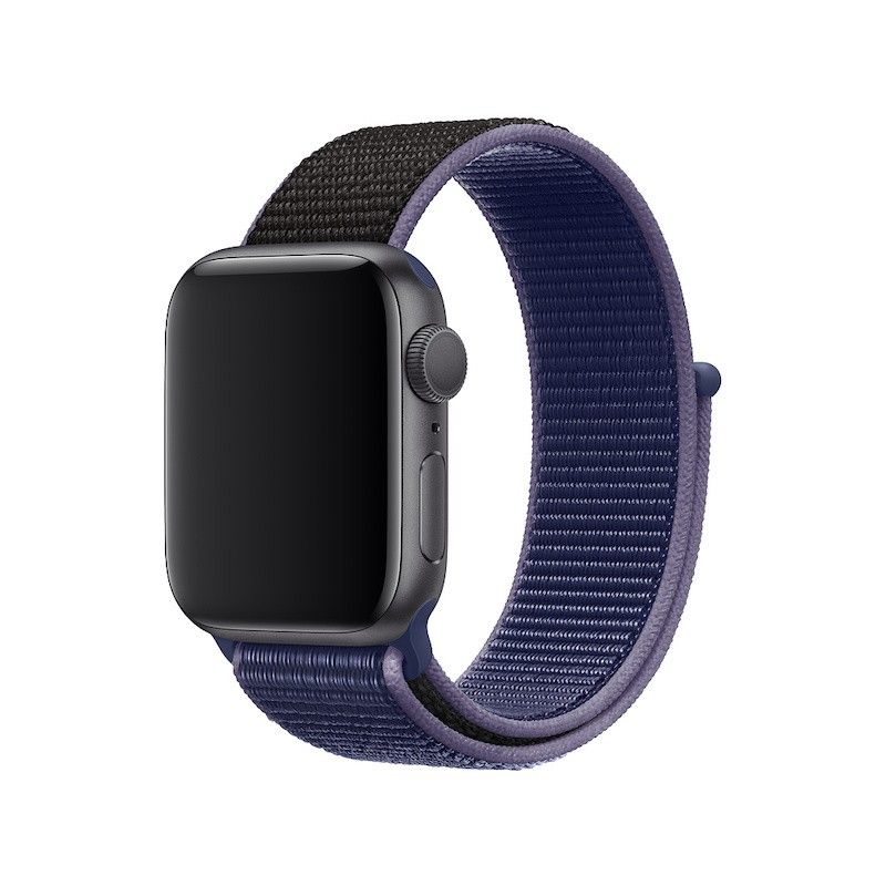 Bracelete Loop desportiva para Apple Watch 38 a 41 mm - Azul meia-noite