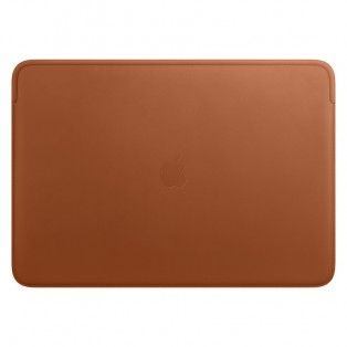 Pasta em pele para MacBook Pro de 16 polegadas – Castanho-sela