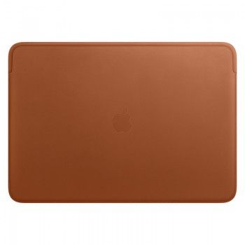 Pasta em pele para MacBook Pro de 16 polegadas – Castanho-sela