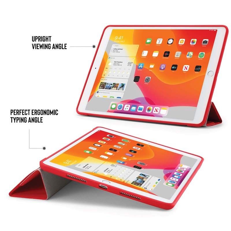 Capa para iPad 10,2 Pipetto (2019) - Vermelho