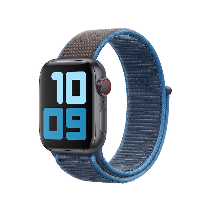 Bracelete Loop desportiva para Apple Watch 38 a 41 mm - Azul surf