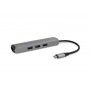 HUB USB Type-C GMS essentials Slim 4K HDMI e Ethernet - Silver