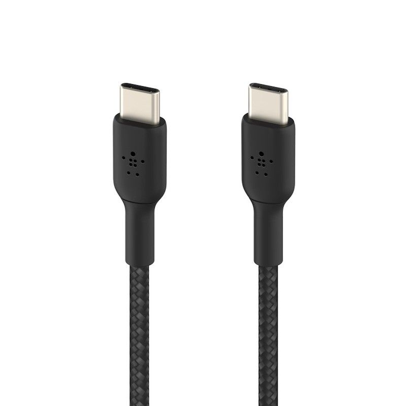 Cabo USB-C Belkin BOOST CHARGE Braided 1 m Black