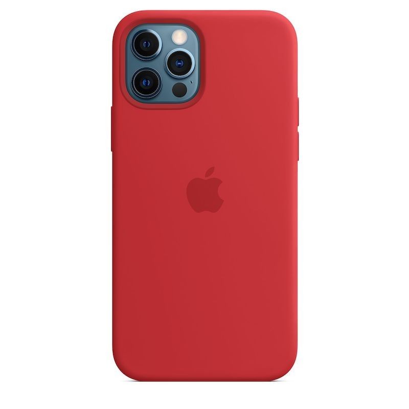 Capa para iPhone 12 | 12 Pro em silicone com MagSafe - Vermelho (PRODUCT)RED