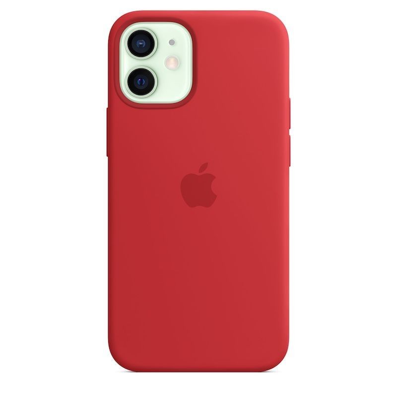 Capa para iPhone 12 mini em silicone com MagSafe - Vermelho (PRODUCT)RED
