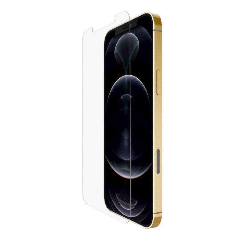 Película Belkin Screenforce Tempered Glass Anti-Microbial para iPhone 12 Pro Max
