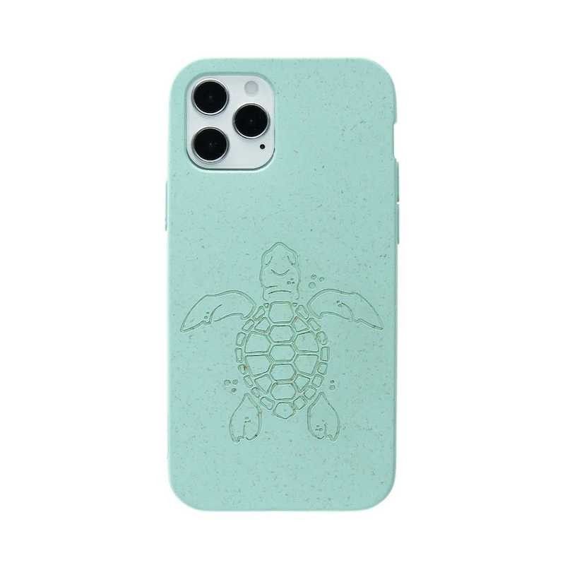 Capa para iPhone 12/12 Pro PELA Eco Case Turtle Edition Turquoise
