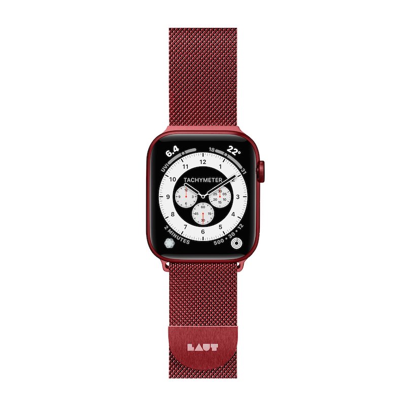 Bracelete para Apple Watch Laut Steel Loop 38 a 41 mm - Vermelho