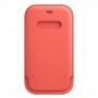 Bolsa em pele com MagSafe para iPhone 12|12 Pro - Rosa cítrico