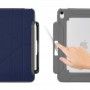Capa para iPad Air 4 10.9 Pipetto Origami Pencil Shield No2 - Azul Escuro
