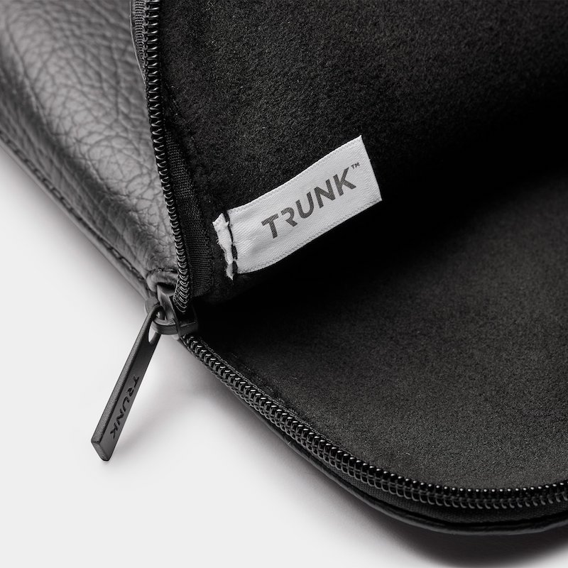 Sleeve Trunk MacBook Pro 16 Apple Peel Vegan Leather Black