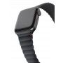 Bracelete Magnética Decoded Silicone Traction para Apple Watch 42 a 45 mm - Charcoal