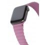 Bracelete Magnética Decoded Silicone Traction para Apple Watch 42 a 45 mm - Mauve