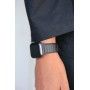 Bracelete Magnética Decoded em Pele Traction LITE para Apple Watch 38 a 41 mm - Preto