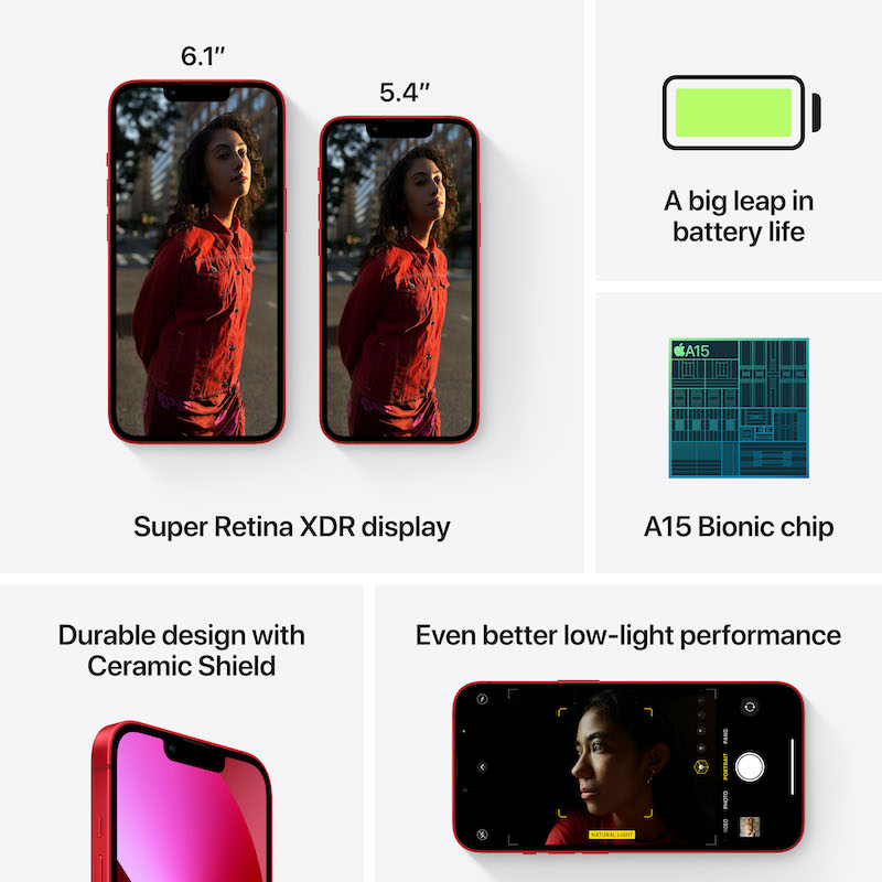 iPhone 13 128 GB - Vermelho (PRODUCT)RED