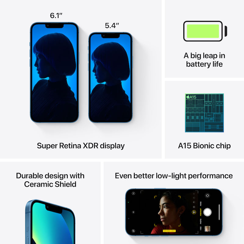 iPhone 13 mini 256 GB - Azul