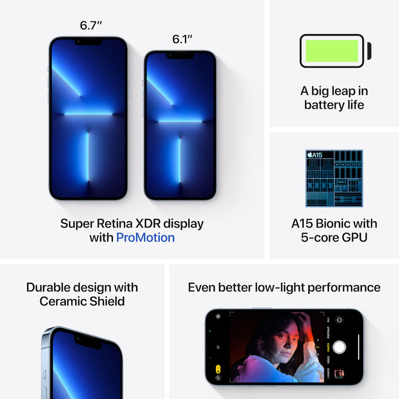 iPhone 13 Pro Max 256 GB - Azul Sierra