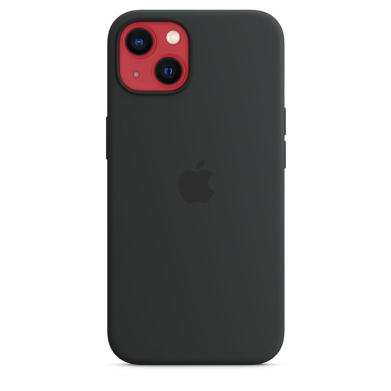 Capa em silicone com MagSafe para iPhone 13 - Meia-noite