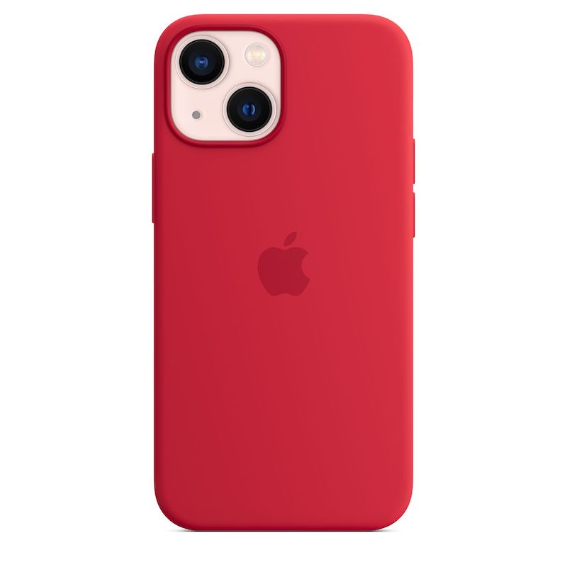 Capa em silicone com MagSafe para iPhone 13 mini - Vermelha (PRODUCT)RED