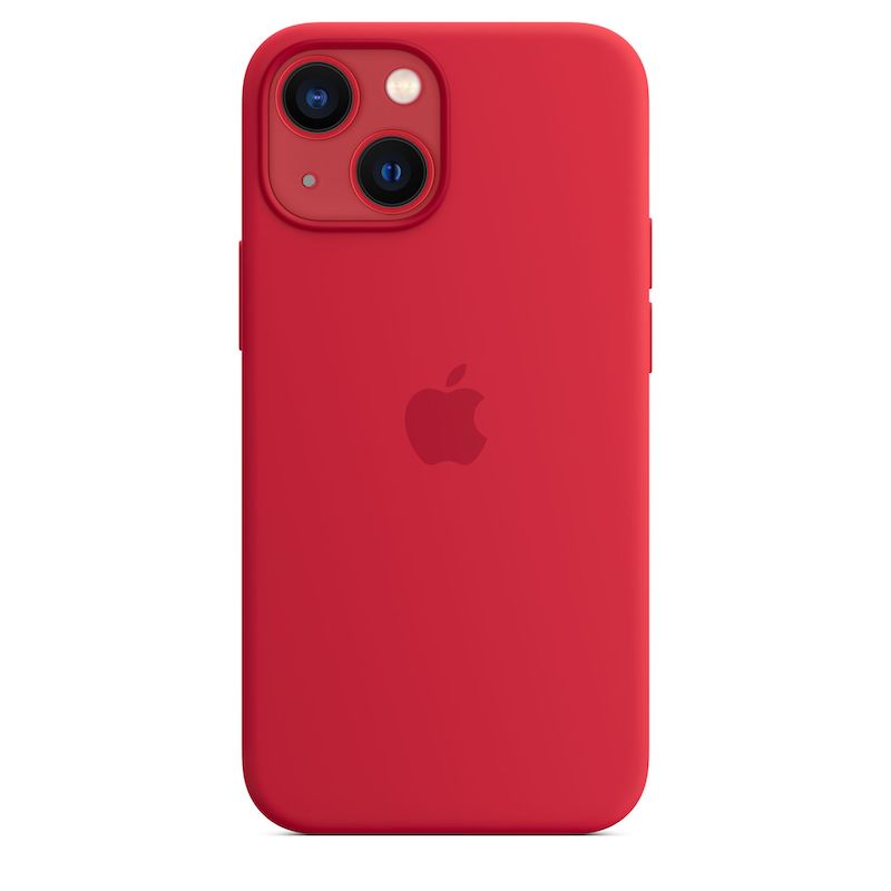Capa em silicone com MagSafe para iPhone 13 mini - Vermelha (PRODUCT)RED