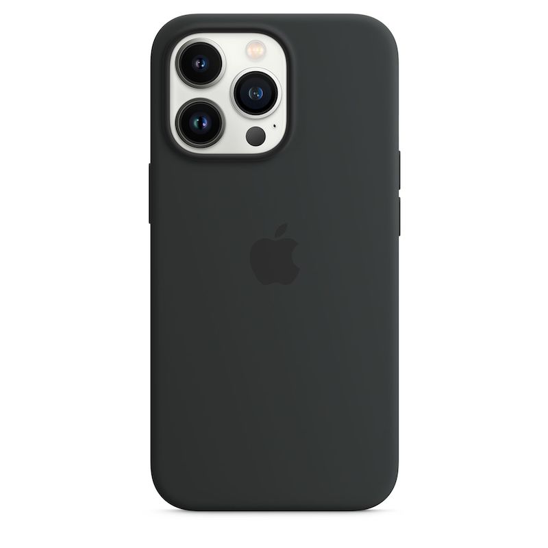 Capa em silicone com MagSafe para iPhone 13 Pro - Meia-noite