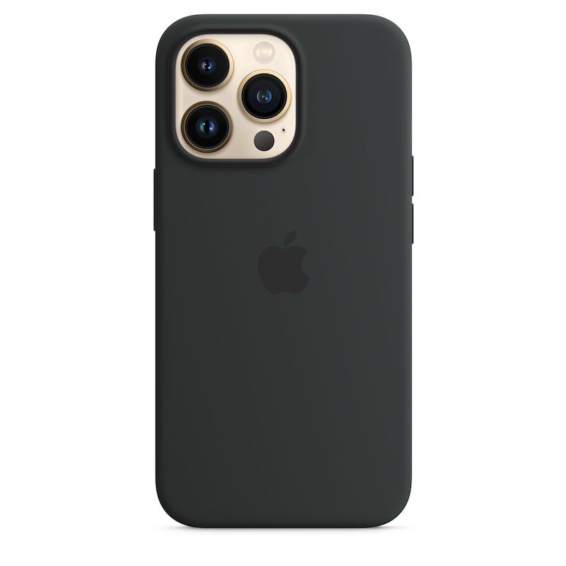 Capa em silicone com MagSafe para iPhone 13 Pro - Meia-noite