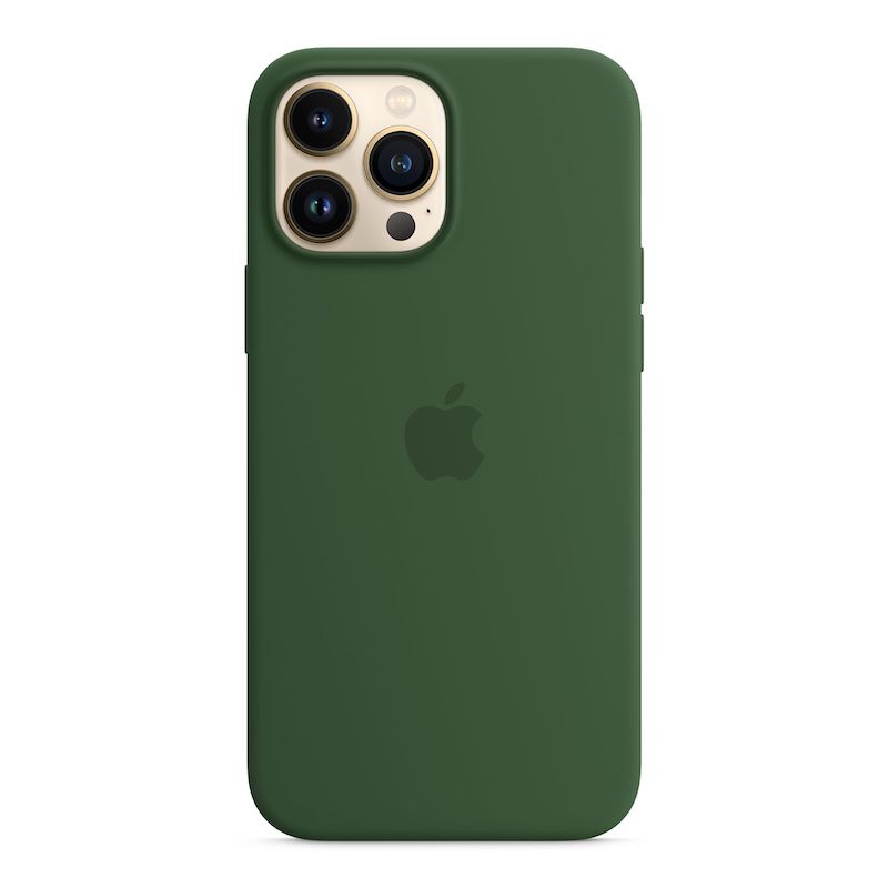 Capa em silicone com MagSafe para iPhone 13 Pro Max - Trevo