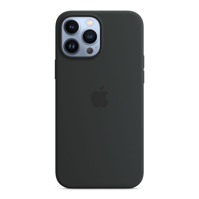 Capa em silicone com MagSafe para iPhone 13 Pro Max - Meia-noite