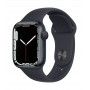 Apple Watch 7, GPS 41 mm - Meia-noite, bracelete desportiva meia-noite