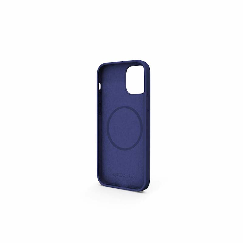 Capa EPICO MagSafe para iPhone 12/12 Pro Silicone - Azul
