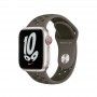 Bracelete desportiva Nike para Apple Watch de 38 a 41 mm - Cinzento olive/caqui cargo
