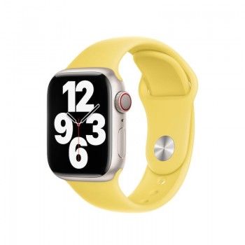 Bracelete desportiva para Apple Watch 38 a 41 mm - Raspa de limão