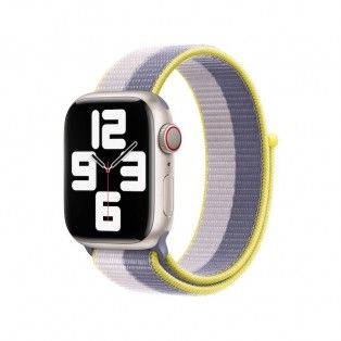 Bracelete Loop desportiva para Apple Watch 38 a 41 mm - Lilás-claro/cinzento-lilás