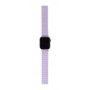 Bracelete magnética em silicone para Apple Watch 38 a 41 mm - Lavender