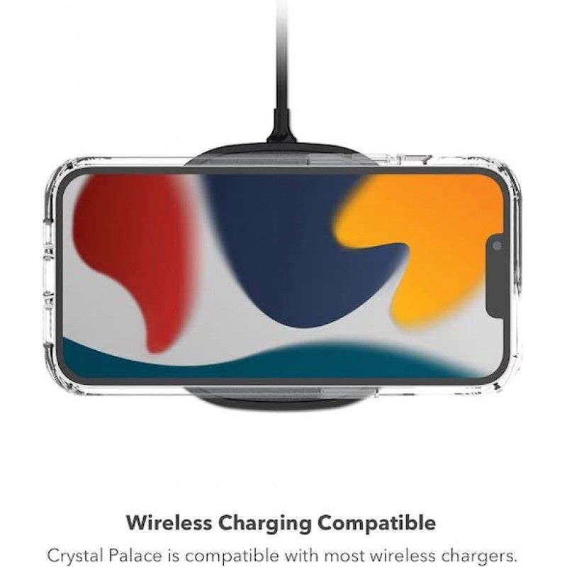 Capa para iPhone 13 Pro GEAR4 Capa D3O Crystal Palace – Transparente