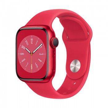Apple Watch 8, GPS 41 mm - Alu. (PRODUCT)RED/Bracelete (PRODUCT)RED