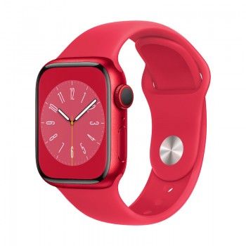 Apple Watch 8, GPS+Cellular 41 mm - (PRODUCT) Red/Bracelete (PRODUCT)RED