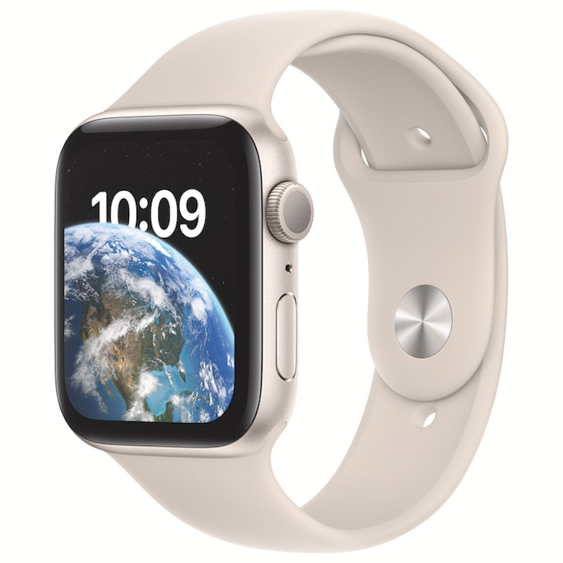 Apple Watch SE, GPS+Cellular 44 mm - Luz das estrelas/Bracelete Luz das estrelas