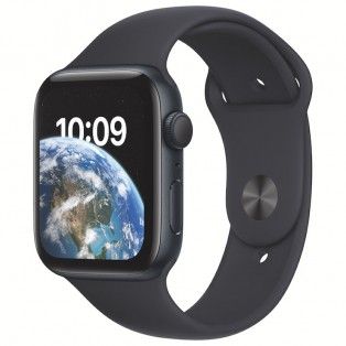 Apple Watch SE, GPS+Cellular 44 mm - Meia noite/Bracelete meia noite