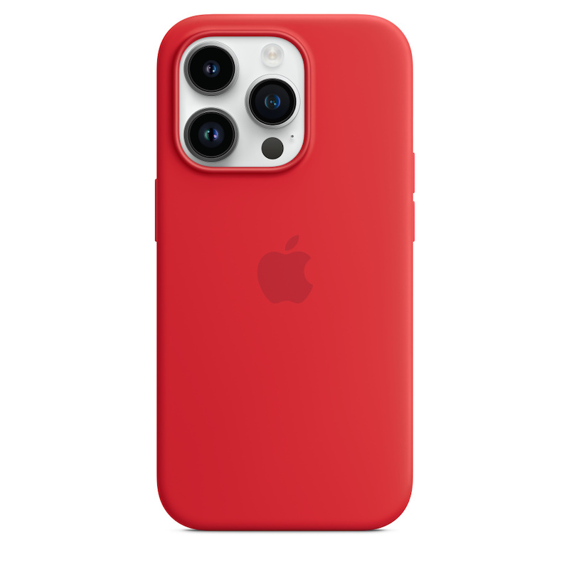 Capa em silicone com MagSafe para iPhone 14 Pro - Vermelho (PRODUCT)RED