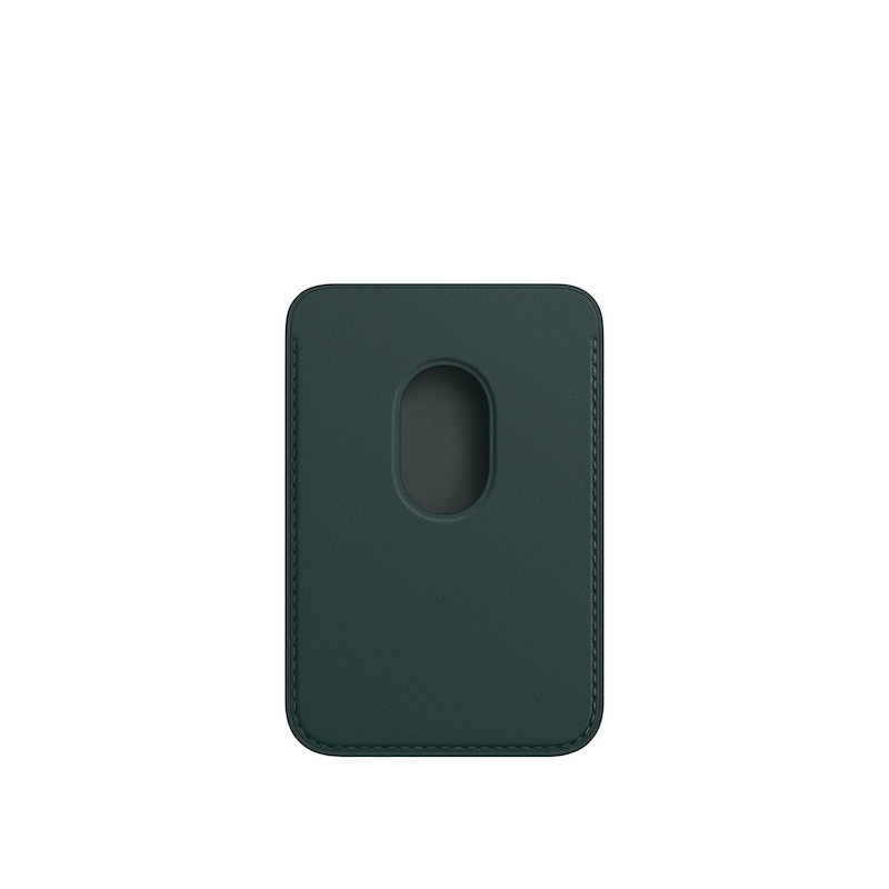 Carteira em pele com MagSafe para iPhone - Verde Floresta
