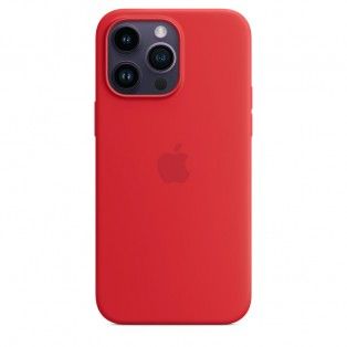 Capa em silicone com MagSafe para iPhone 14 Pro Max - Vermelho (PRODUCT)RED