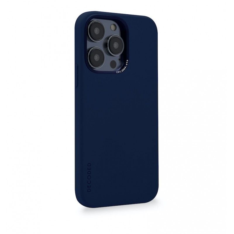 Capa para iPhone 14 Pro Max DECODED Antimicrobiana - Azul